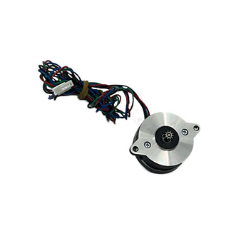 LDO-36STH17-0354AHG high-temperature NEMA14 pancake stepper motor with 4-pin cable and connector