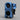 Rendered blue Voron AB-BN-30 AfterBurner BadNoob toolhead duct with front fan openings.