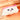 White plush rabbit hat packaged in clear plastic with embroidered black eyes and pink mouth detail