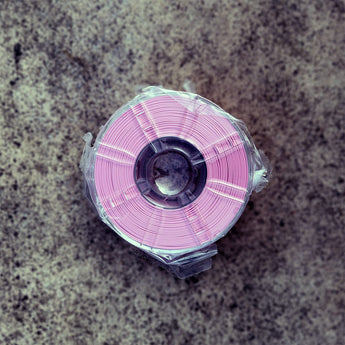 Decent ASA-GF Pink glass-fiber reinforced ASA 3D printer filament spool