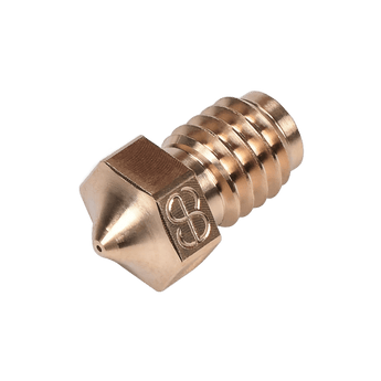 Phaetus brass V6 style 1.75 mm M6 3D printer nozzles in multiple orifice sizes
