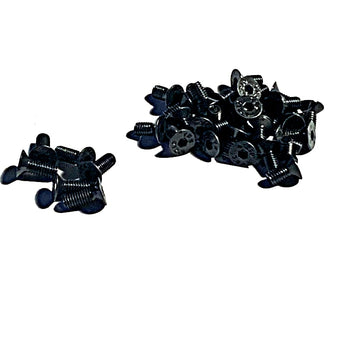 Black flat-head M3 screws for Voron extrusion backer installation