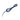 PT1000 temperature sensor with stainless steel barrel probe and blue 1 m lead wire
