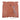Orange square silicone bed heating pad with DFH mark, wire leads, and center thermistor tape