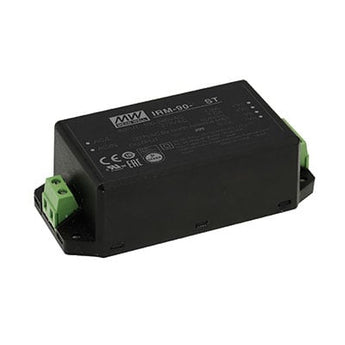 Mean Well IRM-90-48ST 90W 48V encapsulated AC-DC power supply module with screw terminals