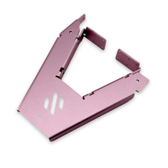 Rose Gold Kirigami sheet-metal bed carriage for Voron V0