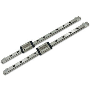 BeltDrivenEnder3 MGN12H 300mm linear rail set with two Z0 preload rails and H carriages