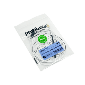 Phaetus DropEffect XG 104NT-4-R025H42G high-temperature thermistor with white leads and Molex connector in package