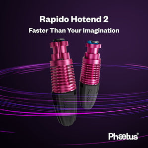 Phaetus Rapido Plus Hotend 2 UHF limited magenta 350°C PT1000 hotend