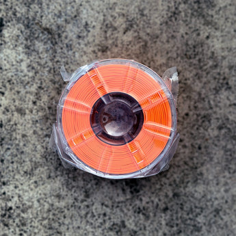 Decent ASA-GF Orange glass-fiber reinforced ASA 3D printer filament spool