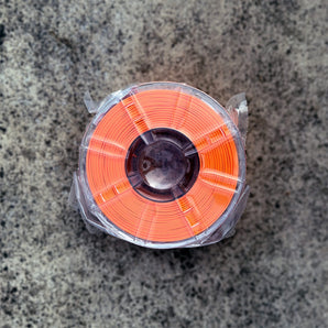 Decent ASA-GF Orange glass-fiber reinforced ASA 3D printer filament spool