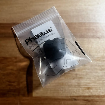Black HF silicone heater-block sock for DropEffect/Phaetus neXt G hotend