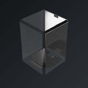 Pandora's Box 3mm panel kit with clear acrylic door, side and top panels plus dark ACM rear, bottom and name plate panels