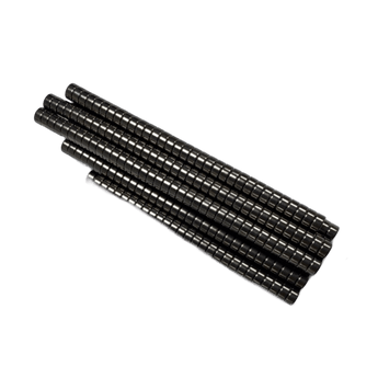 N42 6x3mm round black nickel coated neodymium disc magnets