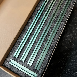Sandblasted green Voron Legacy 2020 aluminum extrusion frame kit
