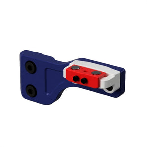 Rendered Quickdraw magnetic removable Z-probe and dock assembly for Voron Switchwire