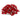 Red insulated #6 fork spade crimp terminals for 22–18 AWG wire, sold as a 10-pack