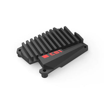 Black BIGTREETECH CB1 aluminum heatsink with red CB1 logo for passive compute-module cooling