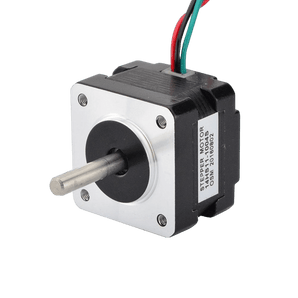 OMC StepperOnline 14HS11-1004S NEMA 14 bipolar stepper motor with 5mm D-cut shaft and 4-wire lead