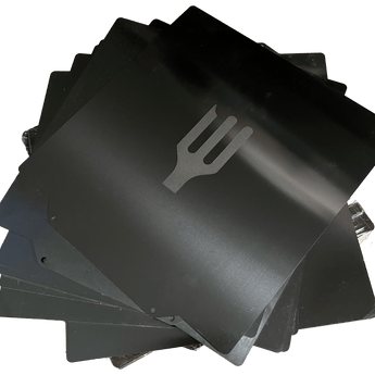 Small-format 165 mm spring steel flex plate print surface