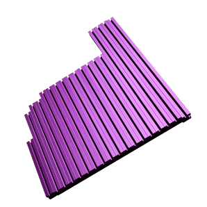 Micron Classic 120mm 1515 aluminum T-slot frame kit in colored extrusion finish