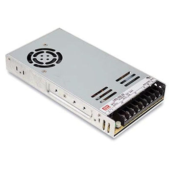 Mean Well LRS-350-24 enclosed 350W 24V 14.6A switching power supply with screw terminals