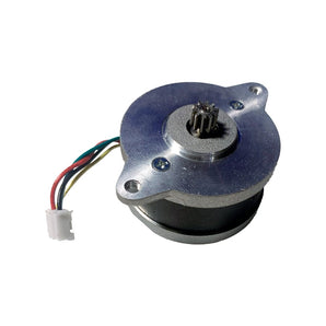 Longs 36HS2418CL16 round NEMA14 pancake stepper motor with 10-tooth gear and 4-wire connector