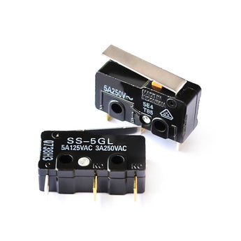 Genuine Omron SS-5GL subminiature snap-action limit switch with lever
