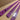 Purple powder-coated steel extrusion backers for Voron V2.4 and Trident